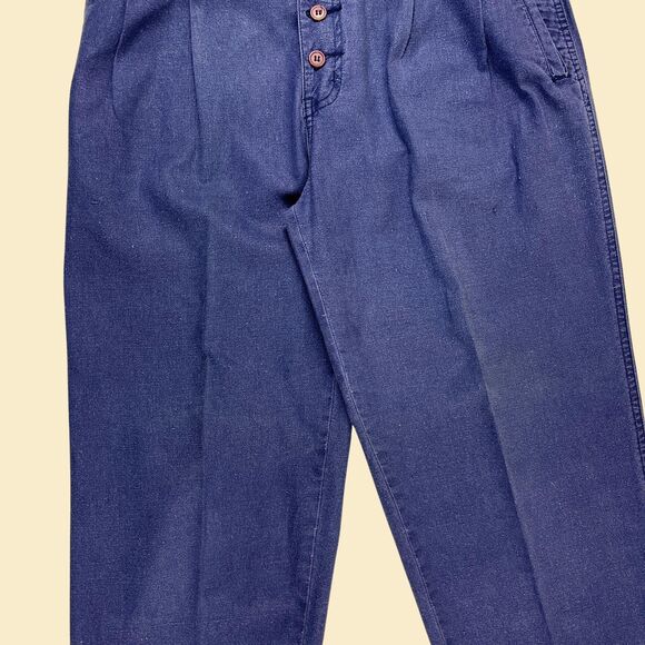 1970s high waisted pants, size 11/12 vintage super high-rise My Pantalon pants - Picture 6 of 8
